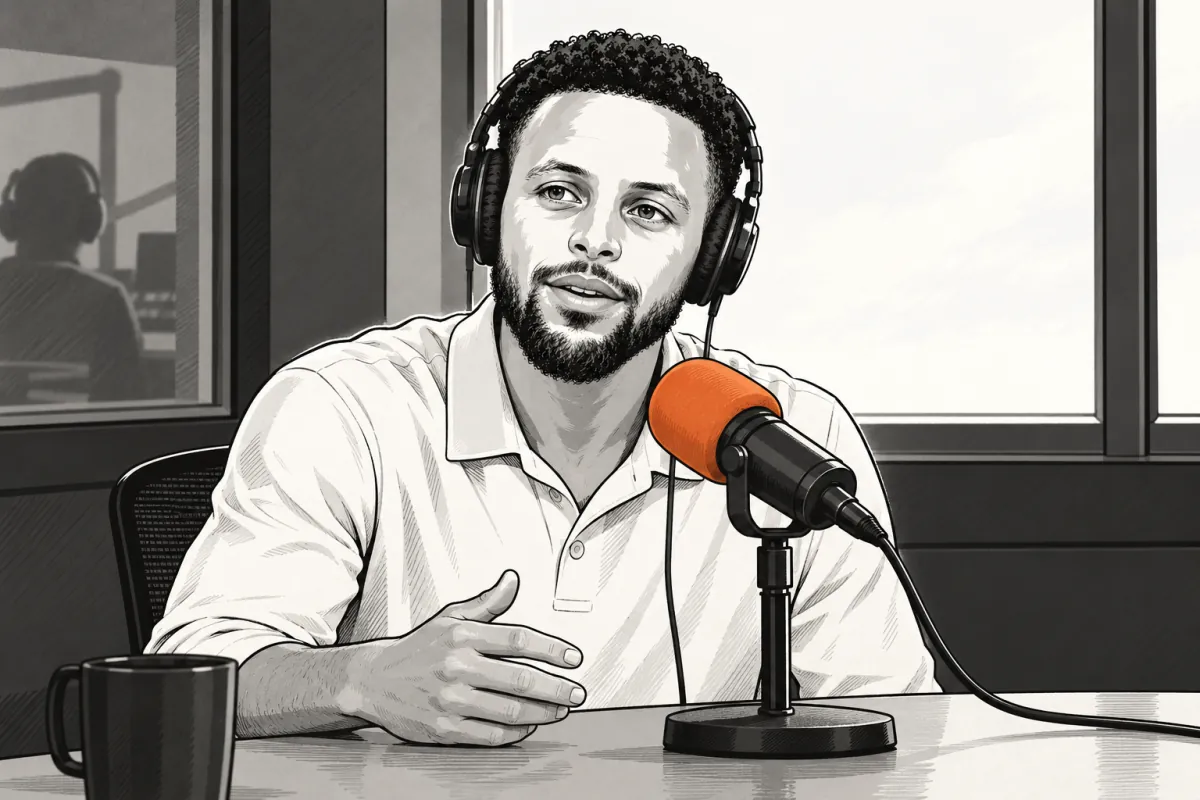 ラジオ番組で語るステフィン・カリー