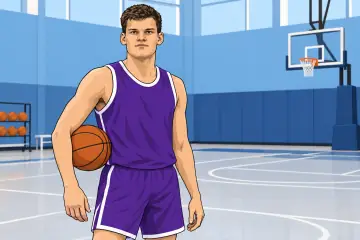 練習コートで佇むウォーカー・ケスラー